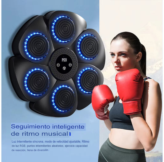 Máquina de boxeo con música bluetooth